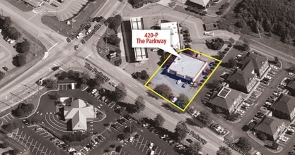 420 The Parkway, Greer, SC - Aérien Vue de la carte