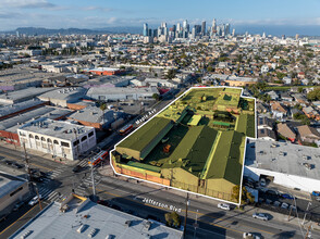 317 E 33rd St, Los Angeles, CA - AERIAL  map view - Image1