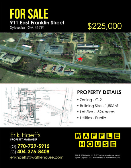 911 E Franklin St, Sylvester, GA for sale - Building Photo - Image 1 of 1