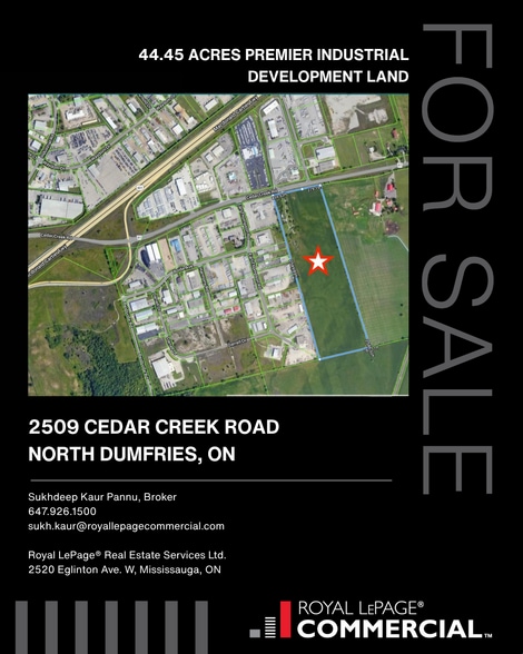 2509 Cedar Creek Rd, Ayr, ON for sale - Building Photo - Image 1 of 1