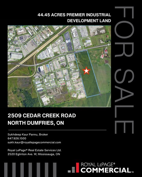 2509 Cedar Creek Rd, Ayr, ON à vendre - Photo du bâtiment - Image 1 de 1