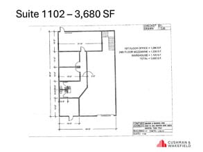 5829 W Sam Houston Pky N, Houston, TX à louer Plan d’étage- Image 1 de 1