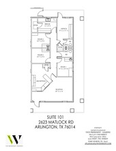 2623 Matlock Rd, Arlington, TX for lease Site Plan- Image 1 of 2