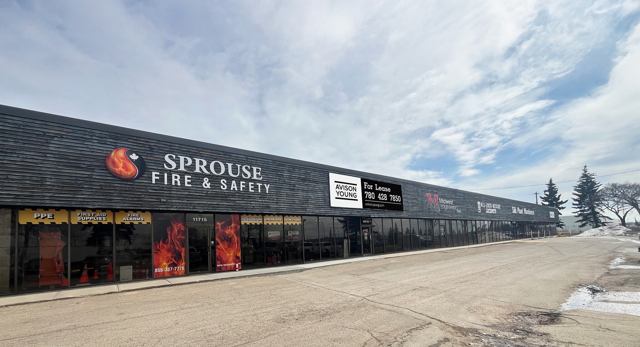 11703-11725 170 St NW, Edmonton, AB for lease Building Photo- Image 1 of 5