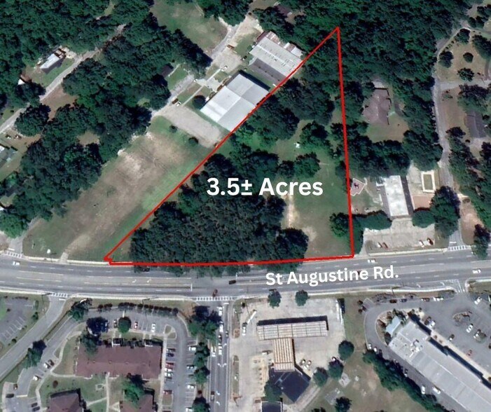 3.5 Acres Augustine Road Rd, Valdosta, GA à vendre - Aérien - Image 2 de 2