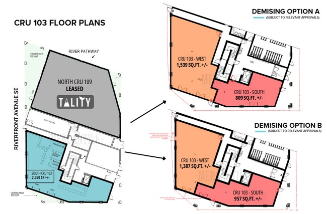 Plus de détails pour 606 Confluence Way SE, Calgary, AB - Commerce de détail à louer