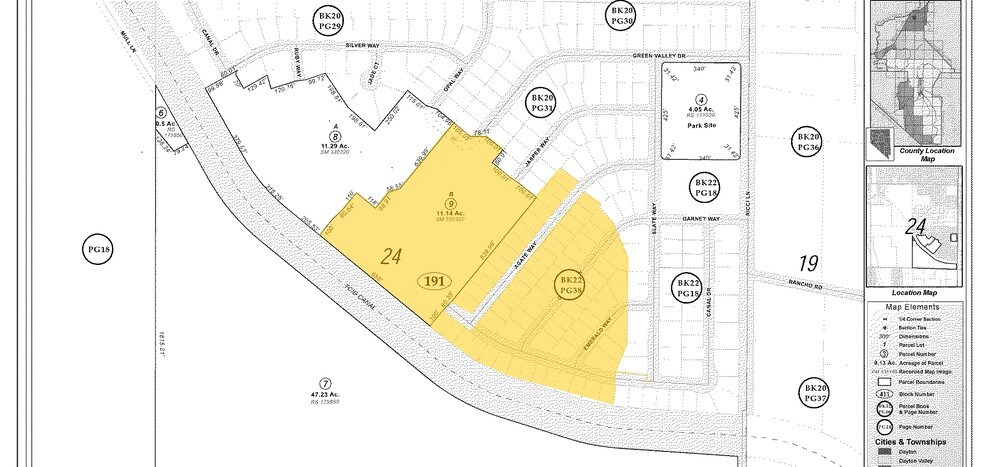 Green Valley Subdivision, Fernley, NV à vendre - Plan cadastral - Image 3 de 3