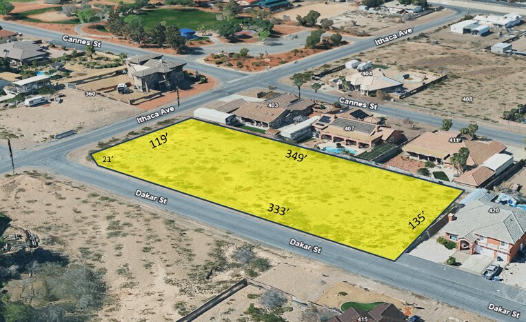 Ithaca Avenue & Dakar st, Henderson, NV à vendre - Photo du bâtiment - Image 3 de 6
