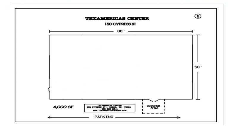 10 Beech St, Hooks, TX à louer Plan d’étage- Image 1 de 2