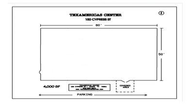 10 Beech St, Hooks, TX à louer Plan d’étage- Image 1 de 2