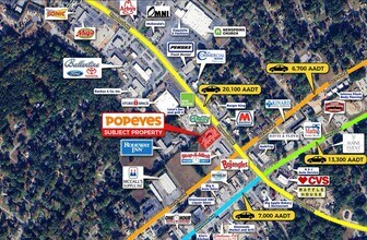 1211 NE Bypass 72, Greenwood, SC - AERIAL  map view - Image1