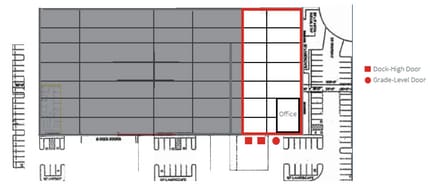 755-765 Skyway Ct, Napa, CA à louer Plan d’étage- Image 1 de 1