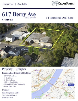 More details for 617 Berry Ave, Bellevue, KY - Industrial for Sale