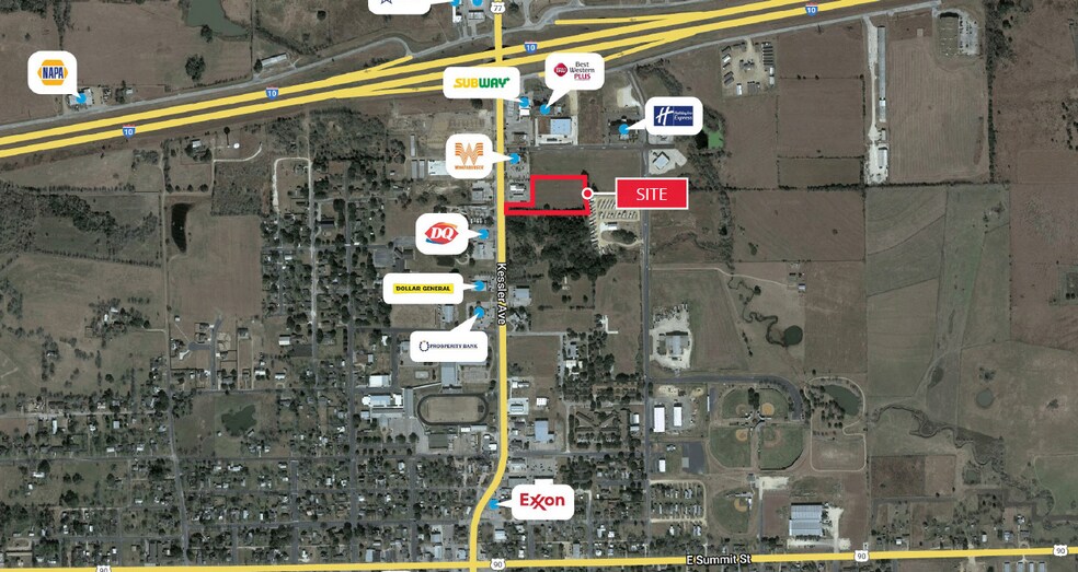 Highway 77, Schulenburg, TX à vendre - Photo du bâtiment - Image 3 de 4