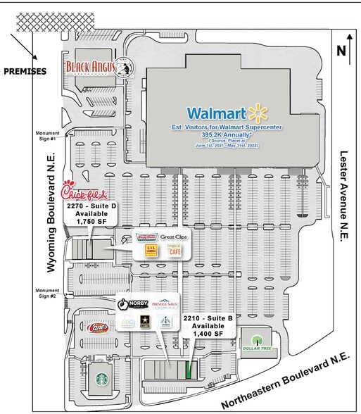2004 Wyoming Blvd NE, Albuquerque, NM for lease - Building Photo - Image 3 of 8