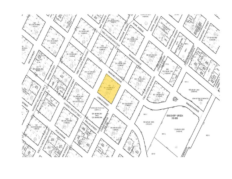 1301 McKinney St, Houston, TX à louer - Plan cadastral - Image 2 de 26