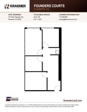 151 N Kraemer Blvd, Placentia, CA à louer Plan de site- Image 1 de 1