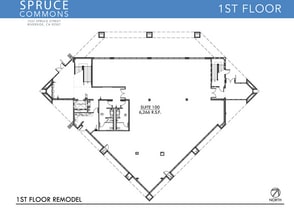 1533 Spruce St, Riverside, CA à louer Plan d’étage- Image 1 de 1