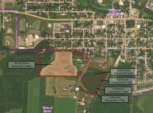 N9673 County Road CC, Belleville, WI - AÉRIEN Vue de la carte