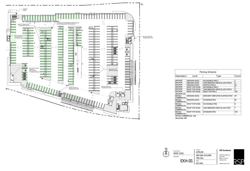 7903 NW 36th St, Doral, FL for lease - Site Plan - Image 3 of 8