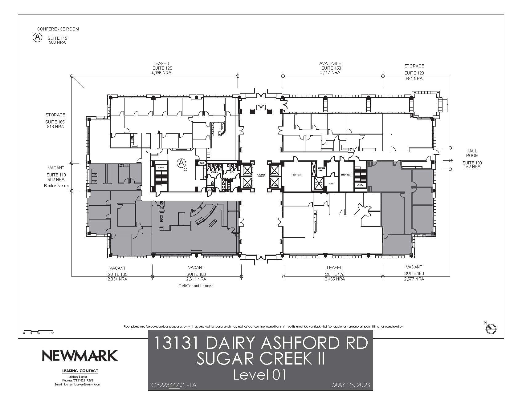 13131 Dairy Ashford Rd, Sugar Land, TX à louer Plan d’étage- Image 1 de 1