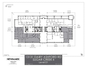 13131 Dairy Ashford Rd, Sugar Land, TX à louer Plan d’étage- Image 1 de 1