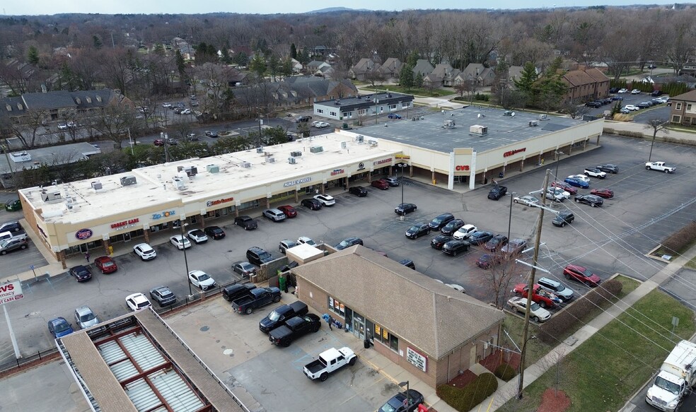 1368-1498 S Sheldon Rd, Plymouth, MI for lease - Aerial - Image 3 of 6