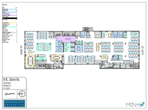 6 E 32nd St, New York, NY à louer Plan d  tage- Image 1 de 1