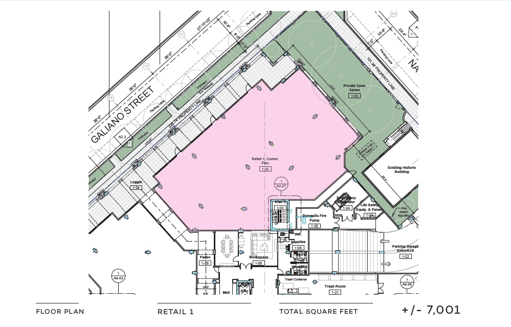 33 Alhambra Cir, Coral Gables, FL for lease Floor Plan- Image 1 of 1