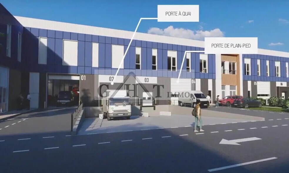 Industrial in Moissy-Cramayel for lease - Building Photo - Image 2 of 5