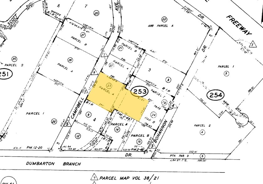 4040 Campbell Ave, Menlo Park, CA for lease - Plat Map - Image 2 of 5