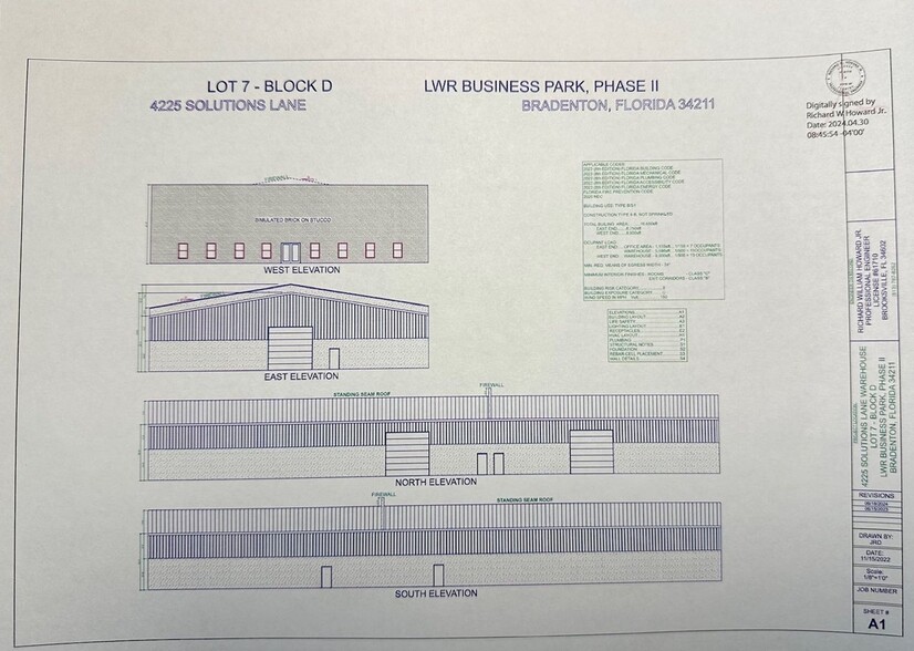 4225 Solutions Ln, Bradenton, FL for sale - Site Plan - Image 2 of 3