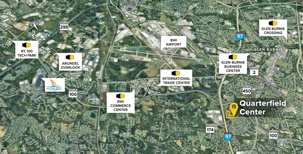 801 Landmark Dr, Glen Burnie, MD à louer - Aérien - Image 3 de 3