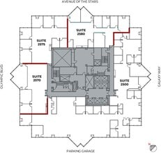 2121 Avenue of the Stars, Century City, CA for lease Floor Plan- Image 1 of 1