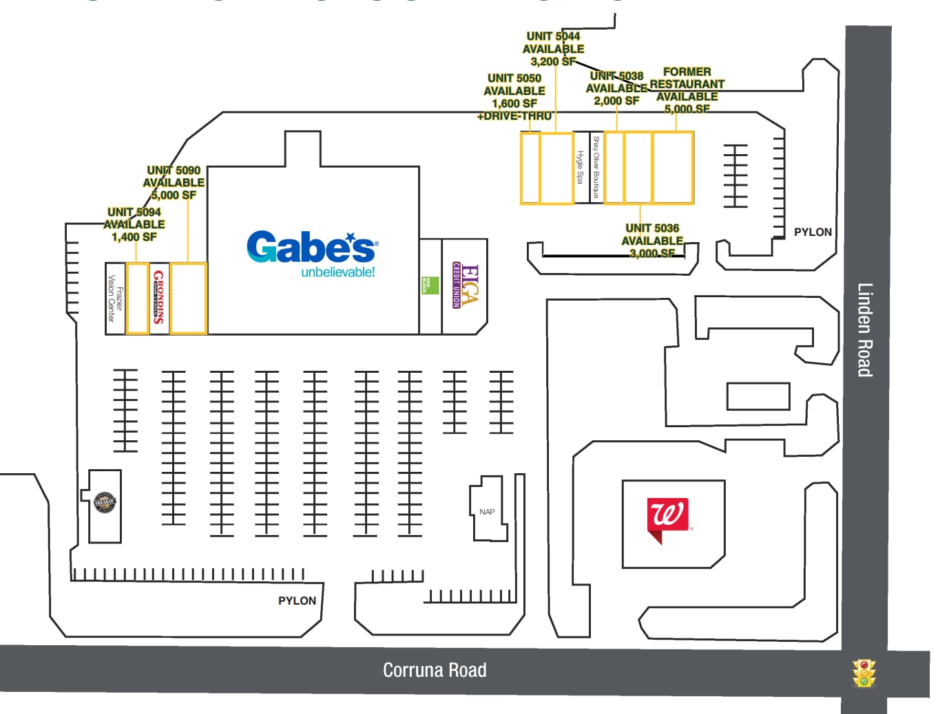 5072-5096 Corunna Rd, Flint, MI for lease Site Plan- Image 1 of 21