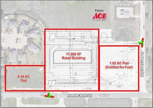 NWC Avondale-Haslet & Sendera Ranch blvd, Haslet, TX à louer - Photo du bâtiment - Image 2 de 3