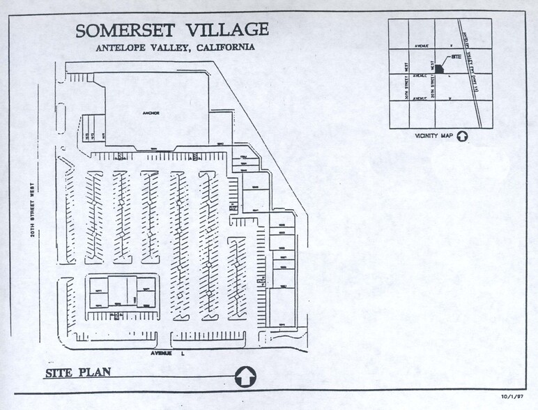 1915-1989 W Avenue L, Lancaster, CA à louer - Plan de site - Image 2 de 40