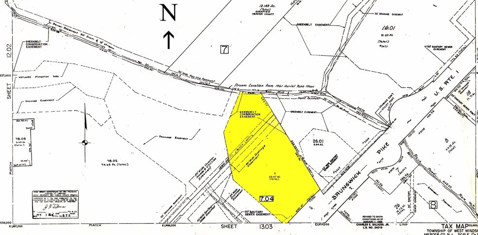 100 Nassau Park Blvd, Princeton, NJ for lease - Plat Map - Image 2 of 16