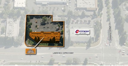 500 Lawrence Expy, Sunnyvale, CA - aerial  map view