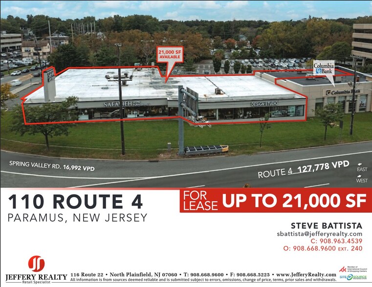 110 E Route 4, Paramus, NJ for lease - Building Photo - Image 1 of 1