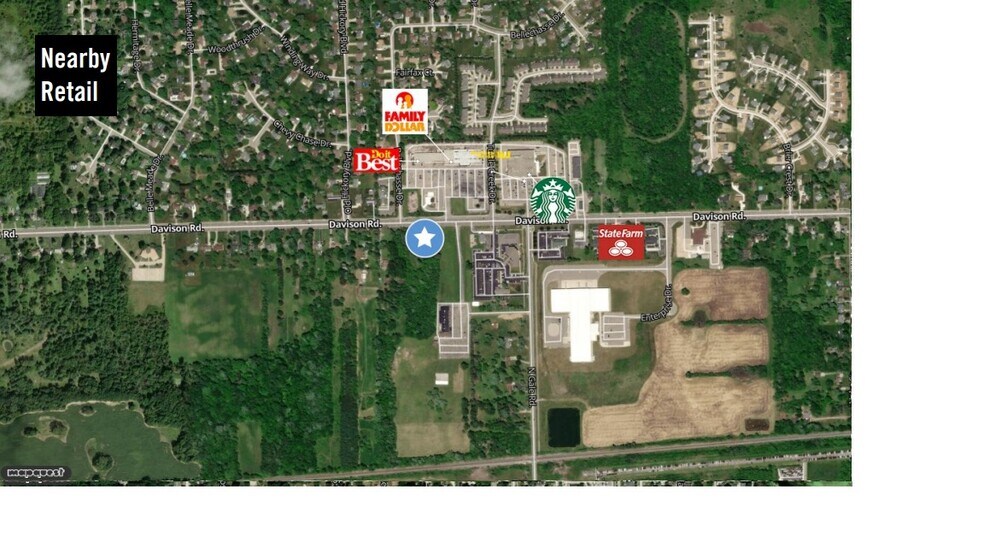 8406 Davison Rd, Davison, MI à vendre - Photo du bâtiment - Image 1 de 3
