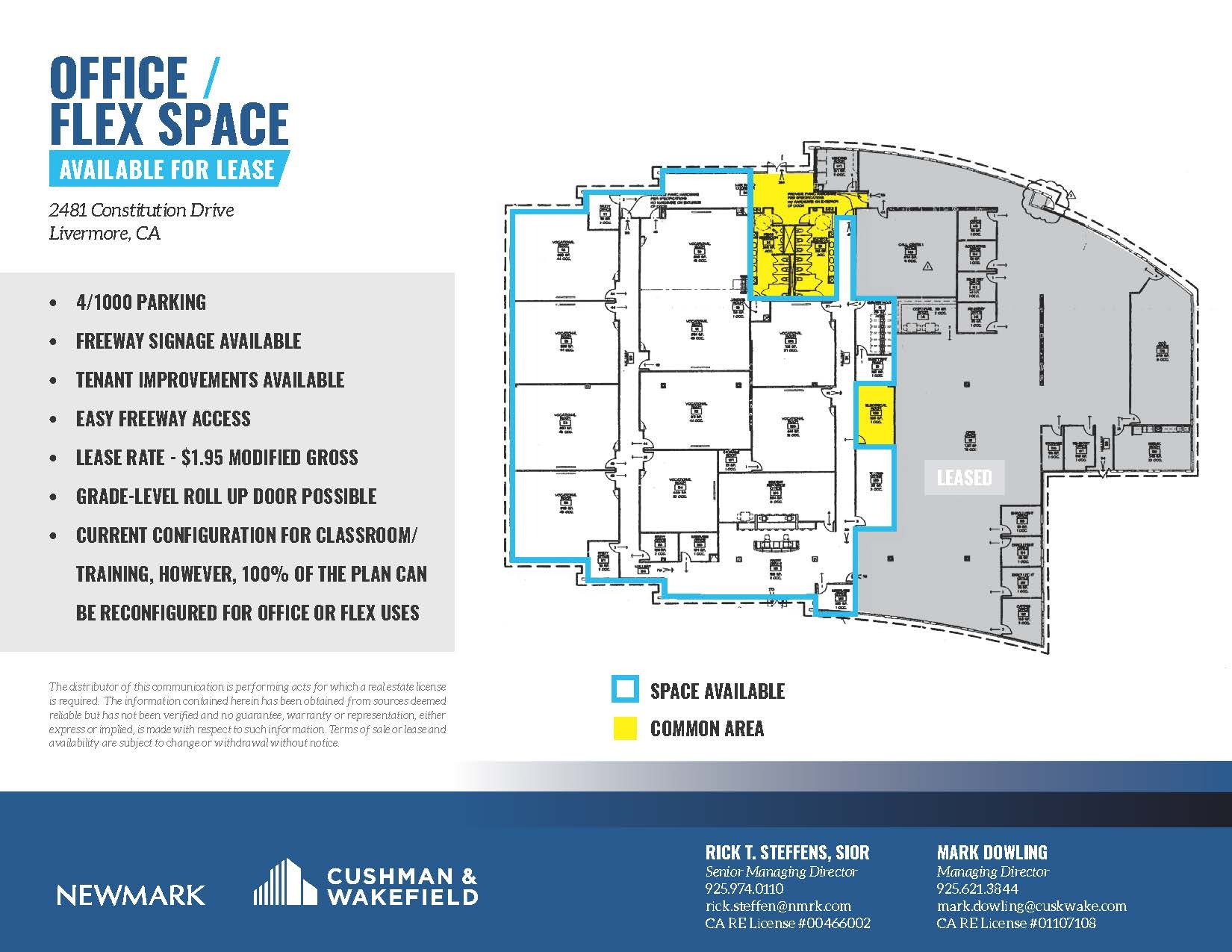 2481 Constitution Dr, Livermore, CA à louer Plan d  tage- Image 1 de 1