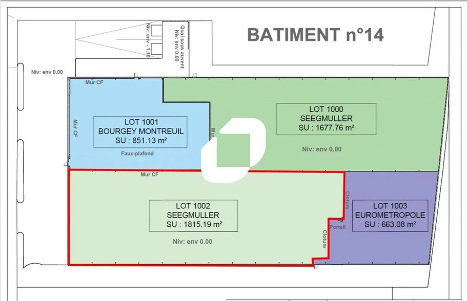 14 Rue De Cherbourg, Strasbourg à louer - Plan d’étage - Image 3 de 6