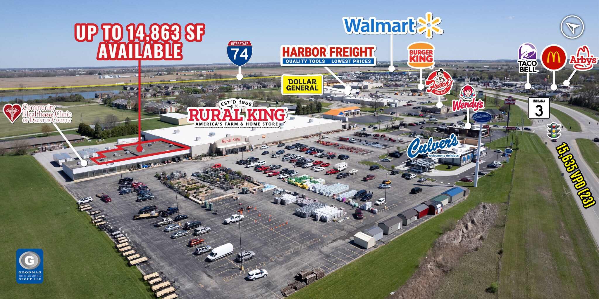 1807 N Broadway St, Greensburg, IN à louer Photo du bâtiment- Image 1 de 3