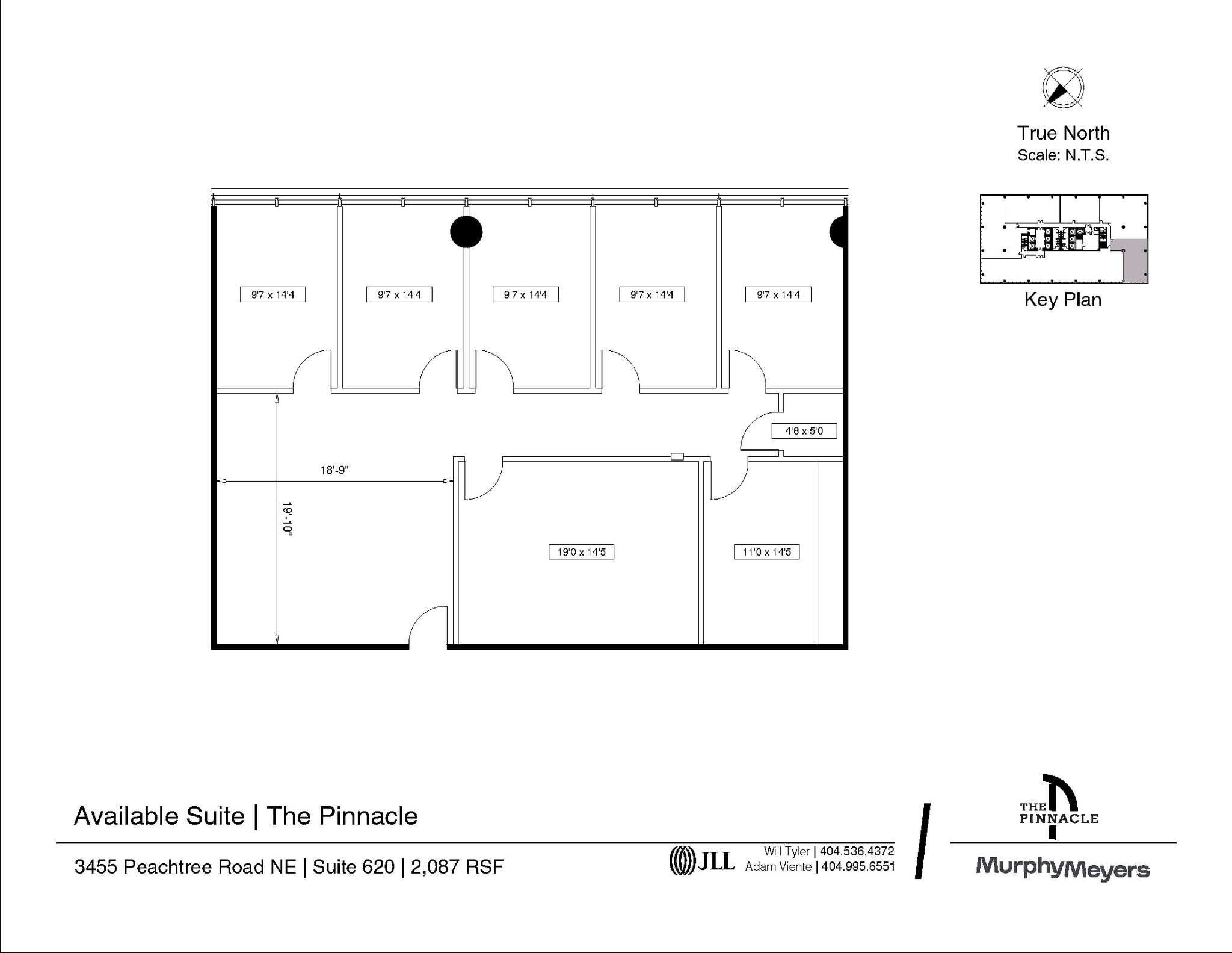 3455 Peachtree Rd NE, Atlanta, GA for lease Floor Plan- Image 1 of 2