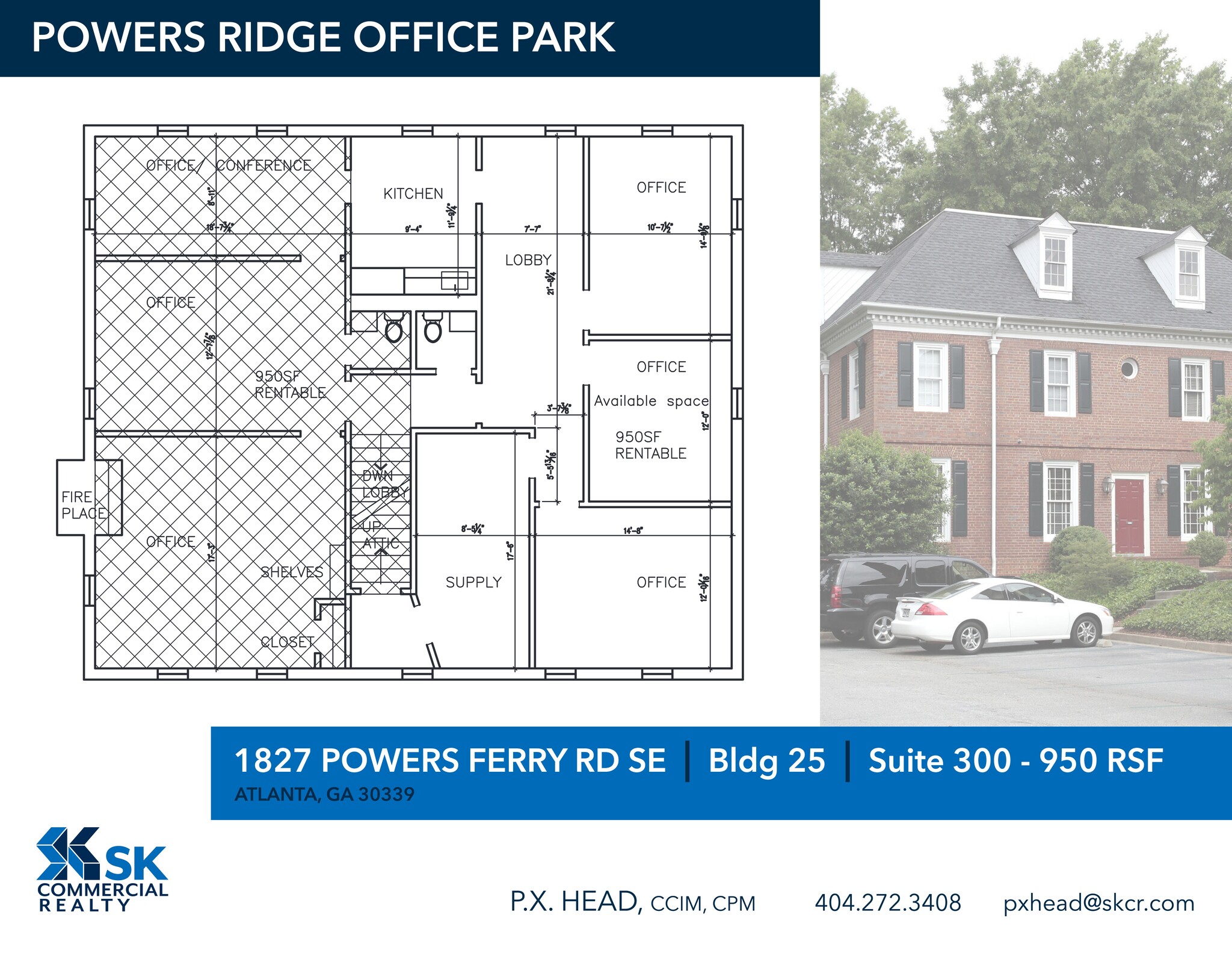 1827 Powers Ferry Rd SE, Atlanta, GA à louer Plan de site- Image 1 de 1