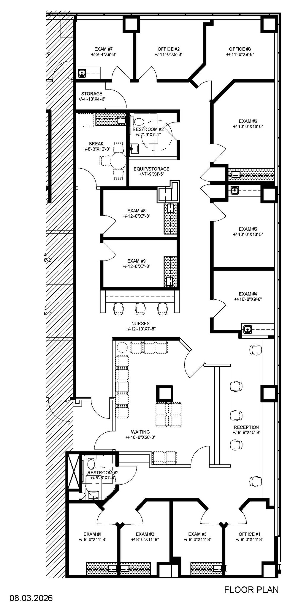 1400 Forest Glen Rd, Silver Spring, MD à louer Plan d’étage- Image 1 de 2