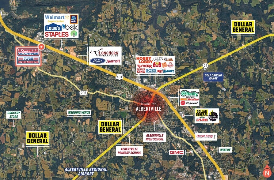 11993 US Highway 431, Guntersville, AL for sale - Building Photo - Image 2 of 5