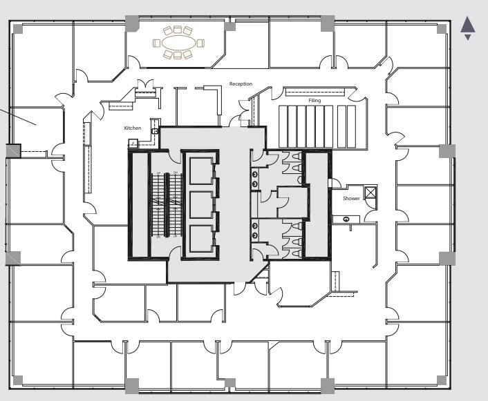 1015 4th St SW, Calgary, AB à louer Plan d’étage- Image 1 de 1
