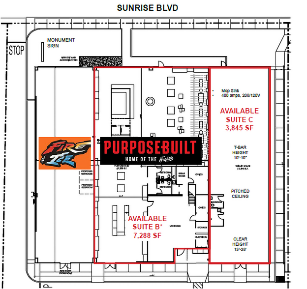 6245 Sunrise Blvd, Citrus Heights, CA for lease - Floor Plan - Image 2 of 13